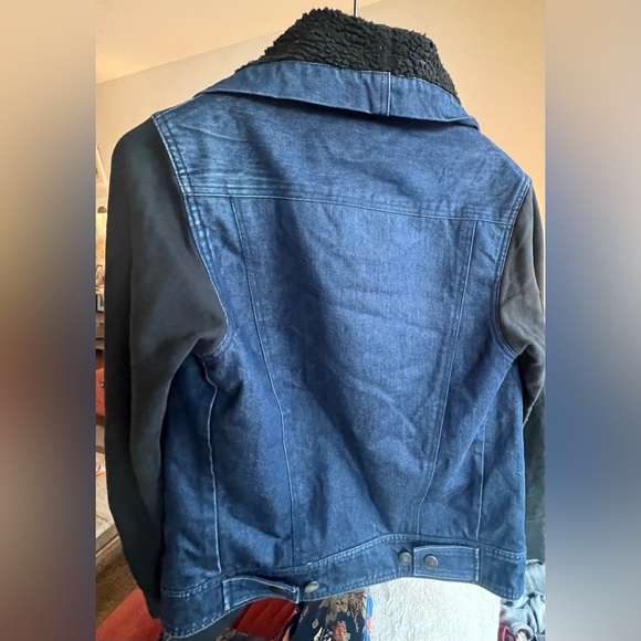 OAK Denim jacket with Shearling Size S - Picture 2 of 4